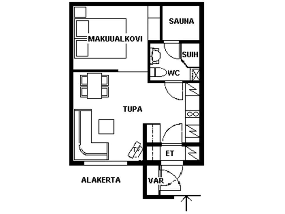Roehkoestar 108 Apartamento Äkäslompolo Exterior foto